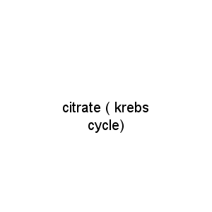 citrate ( krebs cycle)